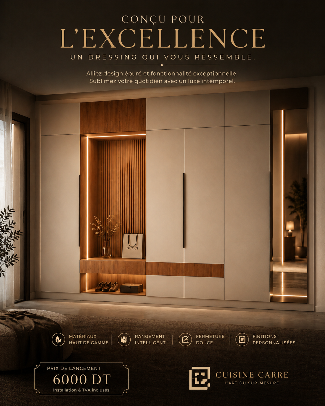 Dressing Prestige Lumière